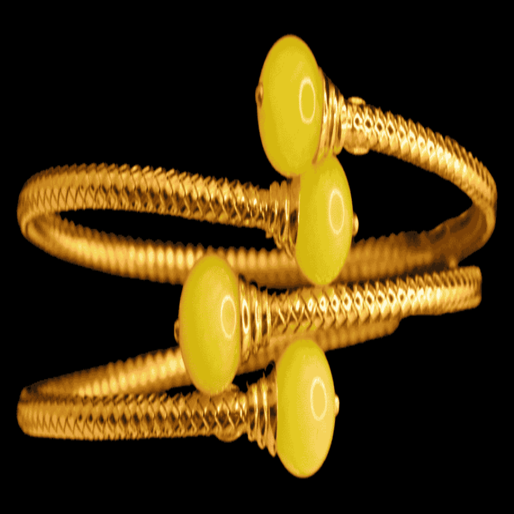 21K Gold Himo Bangle Bracelet